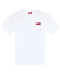 DIESEL - T-Shirt With Print - Lyst