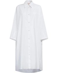 Marni - Long-sleeved Cotton Shirtdress - Lyst