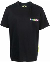 Barrow T-shirt Con Stampa Serigrafica - Black