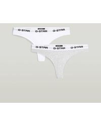 G-Star - Thong Brief 2-Pack - Lyst