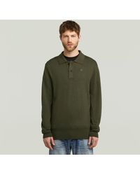 G-Star - Premium Core Dunda Polo Knit - Lyst