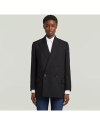 G-Star - Blazer Double Breasted - Lyst