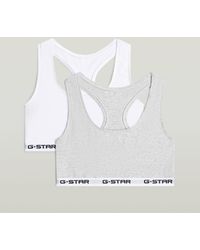 G-Star - Lot De 2 Bralettes Racerback - Lyst