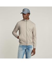 G-Star - Nifous Sweater Met Rits - Lyst