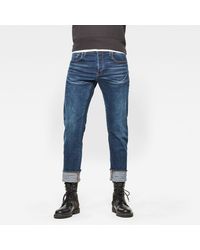 G-Star RAW 3301 Regular Straight Jeans - Blau
