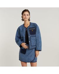 G-Star RAW - GSRR Quilted Cocoon Jacke - Lyst