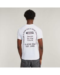 G-Star - Back Graphic Arch T-Shirt - Lyst