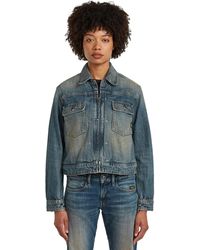 G-Star - Shrunken Boxy Jacket - Lyst