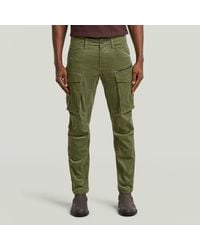 G-Star Roxic Zip Straight Tapered Pants in Gray for Men | Lyst