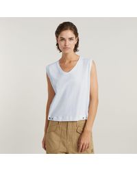 G-Star RAW - Riveted Loose Top - Lyst