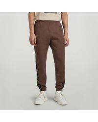 G-Star - Logo Tape Sweat Pants - Lyst