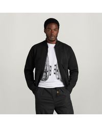 G-Star - Engineered Gebreide Bomber - Lyst