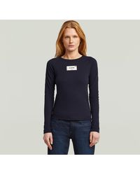 G-Star - Embro Patch Slim T-Shirt - Lyst