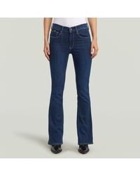 G-Star - 3301 Flare Jeans - Lyst