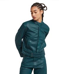 G-Star - Short Moto Jacket - Lyst