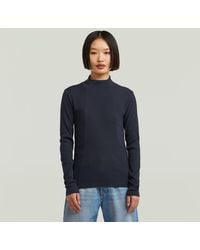 G-Star - A-Line Slim Mock T-Shirt - Lyst