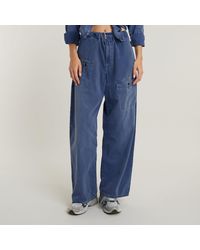 G-Star RAW - Jean Belted Cargo Loose - Lyst
