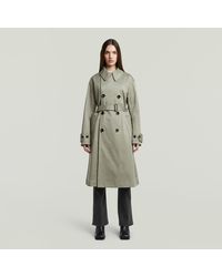 G-Star - High Trenchcoat - Lyst