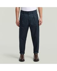 G-Star - The Ignaz- Correct Pleated Chino Relaxed - Lyst