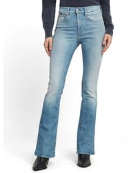 G-Star - 3301 Flare Jeans - Lyst