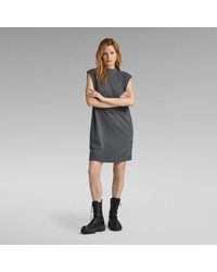 G-Star RAW - Robe Sans Manches Riveted Loose - Lyst