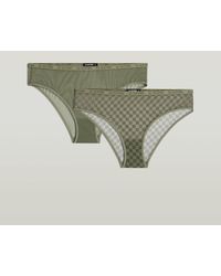 G-Star - Lot De 2 Slips Mesh Brazilian - Lyst