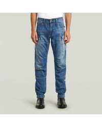 G-Star - Roxic Zip Regular Tapered Jeans - Lyst
