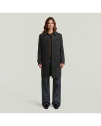 G-Star - Wool Car Coat - Lyst