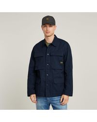 G-Star - 4 Pocket Overshirt - Lyst