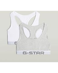 G-Star - Racerback Bralette Set Van 2 - Lyst