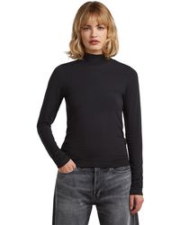 G-Star - Mock Slim T-Shirt - Lyst