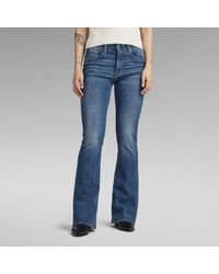 G-Star RAW - Premium 3301 Flare Jeans - Lyst