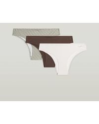 G-Star - Hipster No Vpl Brief 3-Pack - Lyst