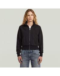 G-Star - Veste Biker Slim Sweater - Lyst