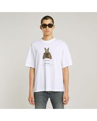 G-Star - Archive Print Boxy T-Shirt - Lyst