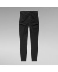 G-Star - Kafey Cargo Ultra High Skinny Pants - Lyst