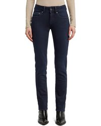 G-Star - Midge Slim Straight Jeans - Lyst