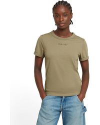 G-Star - Embro G-Script Logo Top - Lyst