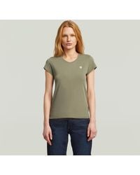 G-Star - Eyben Slim V-Neck Top 2.0 - Lyst
