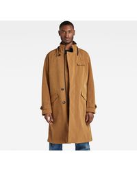 Homme Vêtements Manteaux Imperméables et trench coats Trench Belted Synthétique G-Star RAW pour homme en coloris Marron 