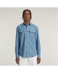 G-Star - Marine Slim Overhemd - Lyst