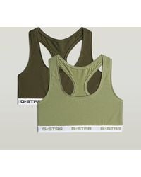 G-Star - Racerback Bralette Set Van 2 - Lyst