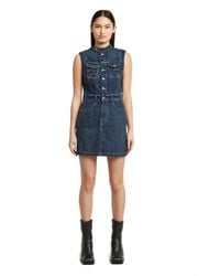 G-Star - Moto Slim Dress - Lyst
