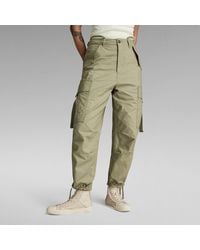 G-Star RAW - Pantalon Cargo Cropped Drawcord - Lyst