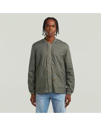 G-Star - Licht Gewattteerd Jack Quilted - Lyst