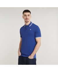 G-Star RAW - Polo Dunda Slim Stripe - Lyst