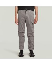 G-Star - Roxic Zip Straight Tapered Pants - Lyst