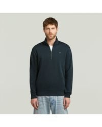 G-Star - Premium Core Half Zip Sweater - Lyst