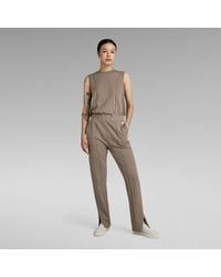 G-Star RAW - Pintucked Jumpsuit - Lyst