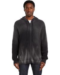 G-Star - Sunfaded Loose Hoodie Knit Jacket - Lyst